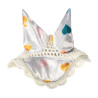 Vliegenmasker Hobby Horsing Print HKM - Wit met kleine hartjes