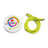 Casco My Style gestreepte biezenkit - Gele reflecterende signaal