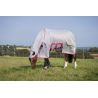 Bucas Buzz-Off X vliegenbescherming deken - Blauw Blossom