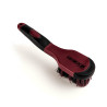 Ezi-Groom Grip Borstel Shires - Bordeaux
