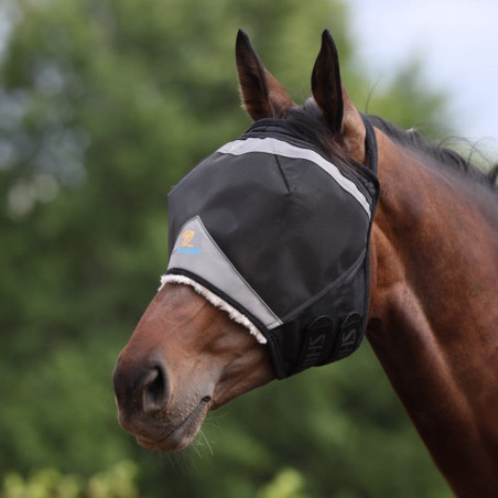 Shires FlyGuard Pro fijnmazig anti-vliegenmasker zonder oren