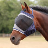 Shires FlyGuard Pro fijnmazig anti-vliegenmasker zonder oren - Marine