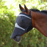 Shires FlyGuard Pro fijnmazig anti-vliegenmasker zonder oren met neus - Jais