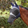 Shires FlyGuard Pro fijnmazig anti-vliegenmasker met oren en vierkante neus - Marine