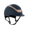 Kask Dogma Chrome Swarovski midnight rijhelm - Marine / everyrose