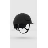 Kask Kooki helm met lichtbruine kinriem - Zwart Shadow