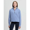 LeMieux Young Rider Vianne halfzip trui - Poederblauw
