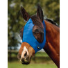 Weatherbeeta ComFiTec Deluxe Stretch anti-vliegenmasker met oren - Kobaltzwarte