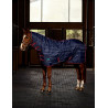 Staldeken Weatherbeeta ComFiTec 210D Channel Quilt 220 g met halsstuk - Marine / bordeaux