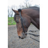 Shires longe-adapter - Zwart