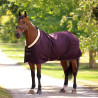 Staldeken Deluxe Shires - Zwart kersenrood