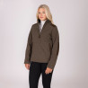 Uniseks Heritage kwart-zip fleece Shires Aubrion - Donker olijf