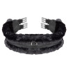 Shires Arma SupaFleece elastische contour singel - Zwart