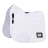 Genummerd Shires Arma dressuurzadeldoek - Wit