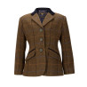 Shires Aubrion Saratoga kinderjas - Bruine eiken ruiten