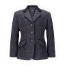 Jas Saratoga Shires Aubrion - Marine jeneverbes ruiten