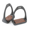 Reflex stijgbeugels Shires Compositi - Bruin
