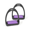 Reflex stijgbeugels Shires Compositi - Violet