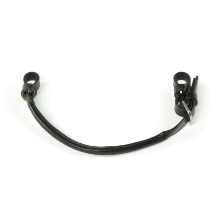 Nepketting van rond leer Shires Velociti Gara