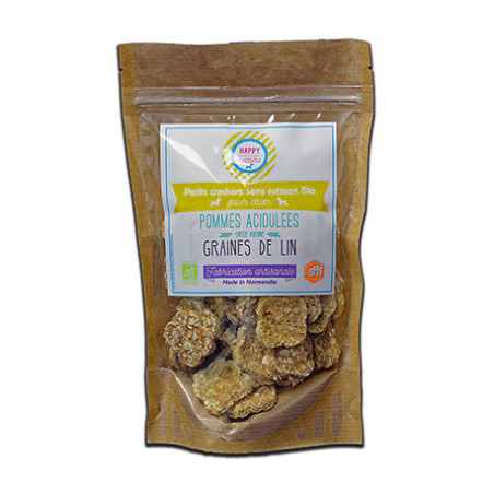 Happy Crackers lijnzaadcrackers voor honden