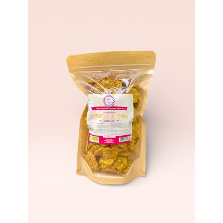 Lijnzaadcrackers Happy Crackers wortel kurkuma