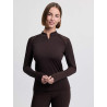 Lichtgewicht Base Layer LeMieux Brilliance Heyden dames - Espresso