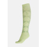Horze Holly ruitersokken met argylemotief - Wit jade