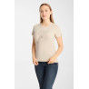 T-shirt Horze Western Kathrin dames - Perfect lichtbruin