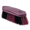 Harde borstel 2 kleuren groot Imperial Riding - Donker metallic mauve