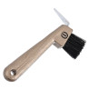 Hoevenkrabber met borstel Imperial Riding - Donker metallic taupe