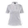 Short-sleeve lavallière blouse young rider Shires Aubrion - Wit