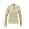 Shires Aubrion jonge ruiter blouse met lavallière en lange mouwen - Geel