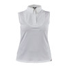 Mouwloze blouse met lavallière Shires Aubrion - Wit