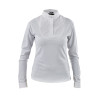 Wedstrijdshirt met lange mouwen Shires Aubrion - Wit