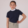 Wedstrijdshirt Optima LX jonge ruiter Shires Aubrion - Marine