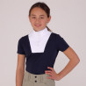 Wedstrijdshirt Optima MX jonge ruiter Shires Aubrion - Marine