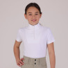 Wedstrijdshirt Optima MX jonge ruiter Shires Aubrion - Wit