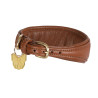 Gewatteerde halsband voor windhond Shires Digby & Fox - Fauve