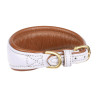 Gewatteerde halsband voor windhond Shires Digby & Fox - Llilas