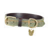 Hondenhalsband in tweed Shires Digby & Fox - Rood/geel/blauwe ruiten