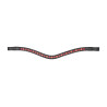 Shires Velociti Gara frontstuk in twee tinten - Zwart / rood