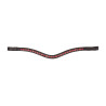 Shires Velociti Gara frontstuk in twee tinten - Bruin / rood