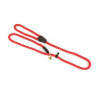 Shires Digby & Fox hondenriem in koord met lasso - Rood