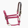 Verstelbaar FieldSafe halster Premium Shires Arma - Framboos