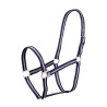 Shires Wessex halster - Marine / zilver