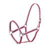 Shires Wessex halster - Roze / marineblauw