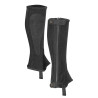 Shires Moretta kinder mini-chaps van suède - Zwart