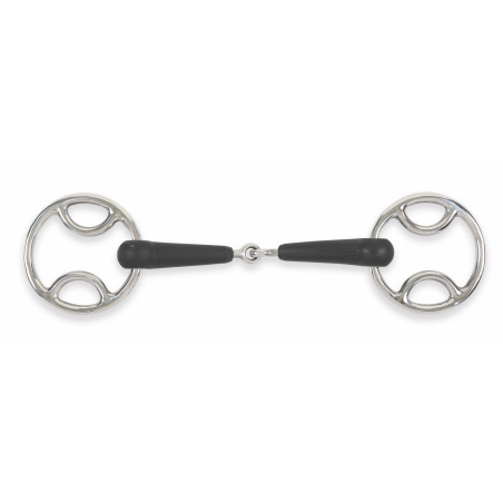 Shires EquiKind+ dubbelgebroken Bevel-bit