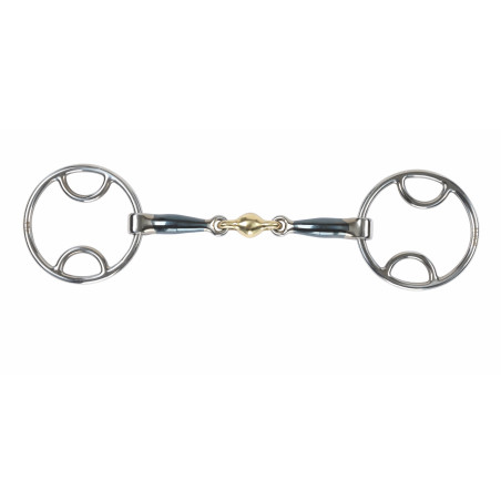 Shires blauwe Sweet Iron Bevel-bit met pastille