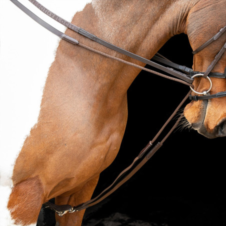 Elastische Duitse teugels Shires Velociti Gara